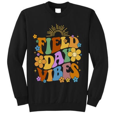 Field Day Vibes Colorful Floral Tall Sweatshirt