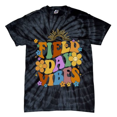 Field Day Vibes Colorful Floral Tie-Dye T-Shirt