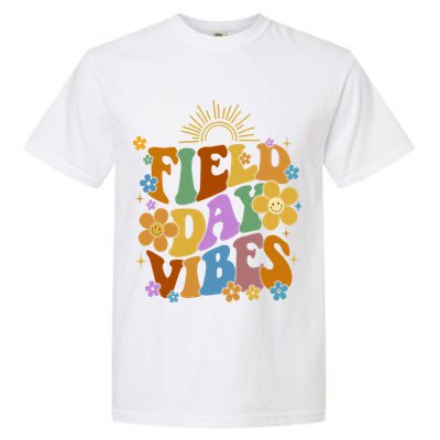 Field Day Vibes Colorful Floral Garment-Dyed Heavyweight T-Shirt