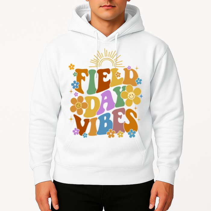 Field Day Vibes Colorful Floral Hoodie