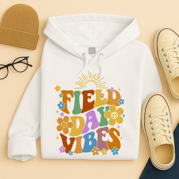 Field Day Vibes Colorful Floral Hoodie