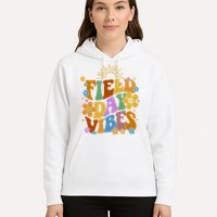 Field Day Vibes Colorful Floral Hoodie