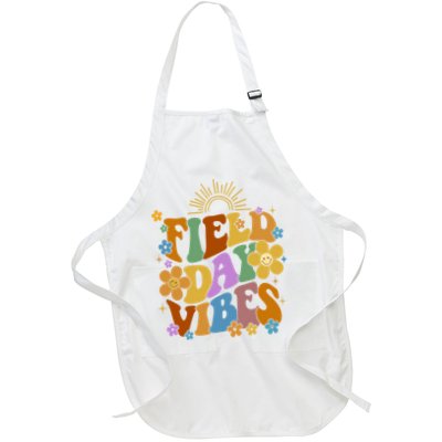 Field Day Vibes Colorful Floral Apron