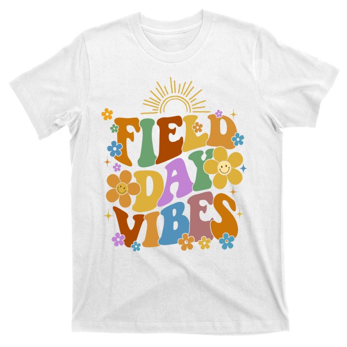 Field Day Vibes Colorful Floral T-Shirt