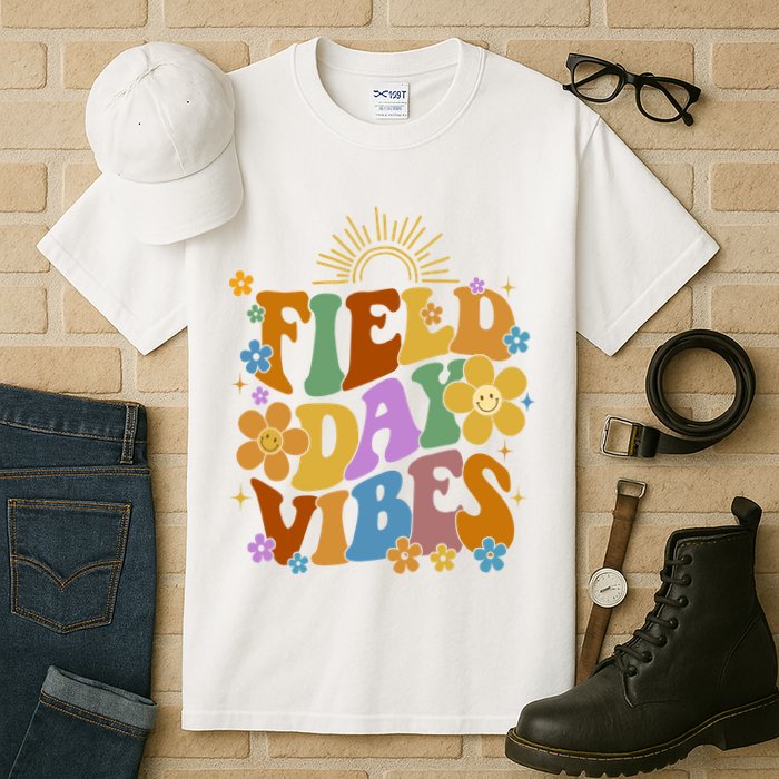 Field Day Vibes Colorful Floral Tall T-Shirt
