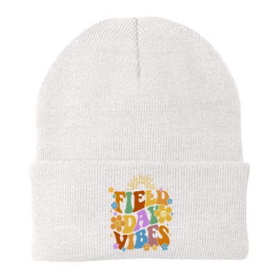 Field Day Vibes Colorful Floral Beanie