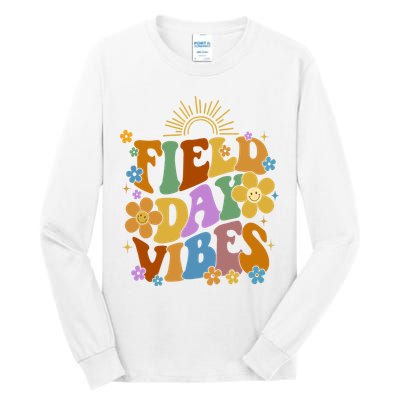 Field Day Vibes Colorful Floral Tall Long Sleeve T-Shirt
