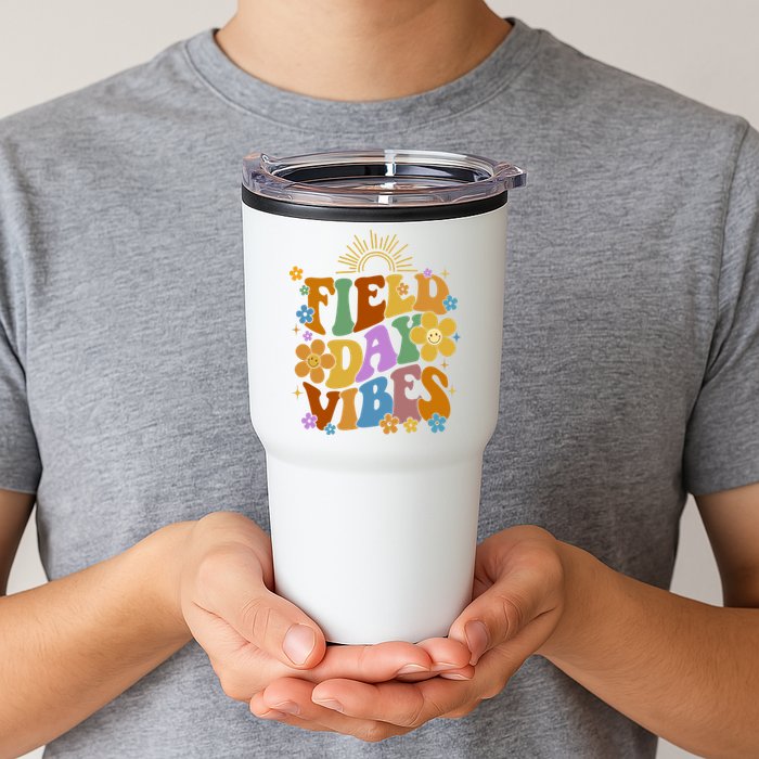 Field Day Vibes Colorful Floral Tumbler
