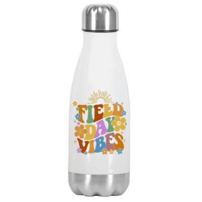 Field Day Vibes Colorful Floral Stainless Steel Insulated Water Bottle