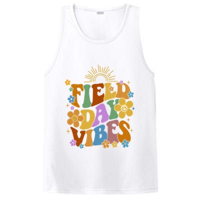 Field Day Vibes Colorful Floral PosiCharge Competitor Tank