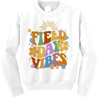 Field Day Vibes Colorful Floral Kids Sweatshirt