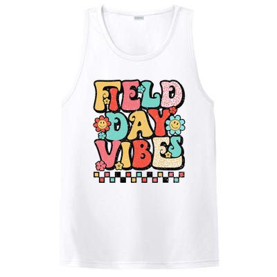 Field Day Vibes Groovy Summer Teacher Last Day Of School PosiCharge Competitor Tank