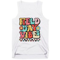 Field Day Vibes Groovy Summer Teacher Last Day Of School Tank Top