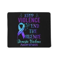 Family Domestic Violence Awareness Purple Ribbon Mousepad