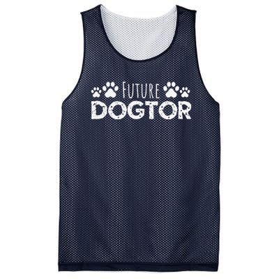 Future Dogtor Vet Student Funny Veterinarian Dog Graduate Mesh Reversible Basketball Jersey Tank