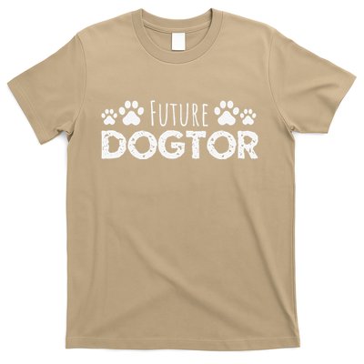 Future Dogtor Vet Student Funny Veterinarian Dog Graduate T-Shirt