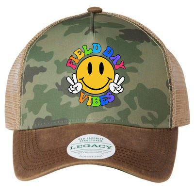 Field Day Vibes Funny For Teacher Happy Field Day 2025 Legacy Tie Dye Trucker Hat