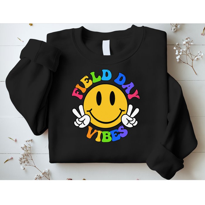 Field Day Vibes Funny For Teacher Happy Field Day 2025 Sweatshirt