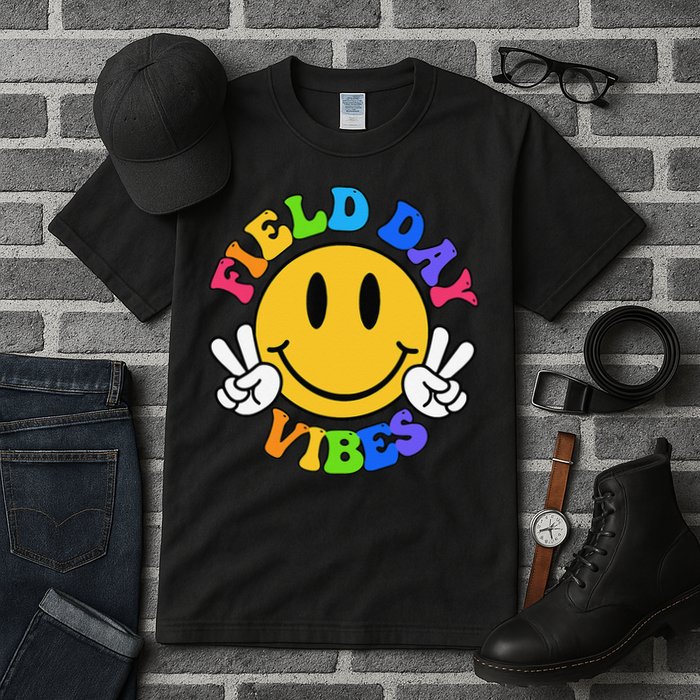 Field Day Vibes Funny For Teacher Happy Field Day 2025 Tall T-Shirt