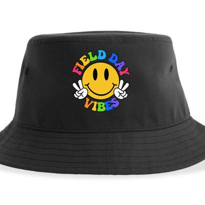 Field Day Vibes Funny For Teacher Happy Field Day 2025 Sustainable Bucket Hat