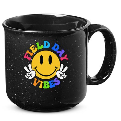 Field Day Vibes Funny For Teacher Happy Field Day 2025 15oz Campfire Ceramic Mug
