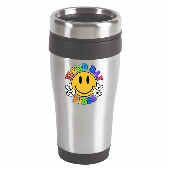 Field Day Vibes Funny For Teacher Happy Field Day 2025 16oz Travel Tumbler