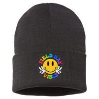 Field Day Vibes Funny For Teacher Happy Field Day 2025 Sustainable Knit Beanie