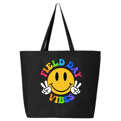 Field Day Vibes Funny For Teacher Happy Field Day 2025 25L Jumbo Tote