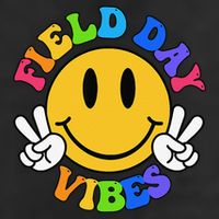 Field Day Vibes Funny For Teacher Happy Field Day 2025 25L Jumbo Tote