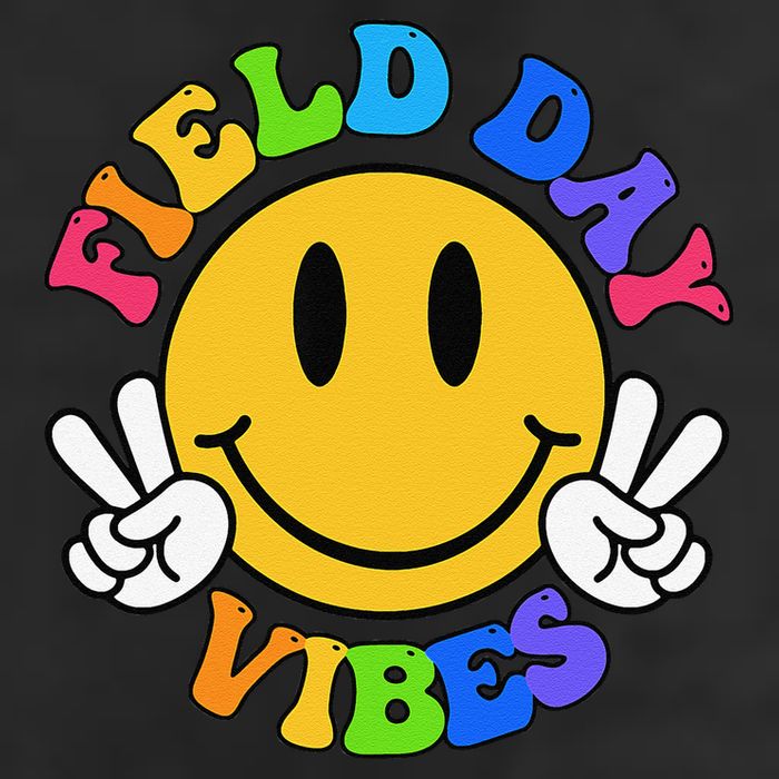 Field Day Vibes Funny For Teacher Happy Field Day 2025 25L Jumbo Tote
