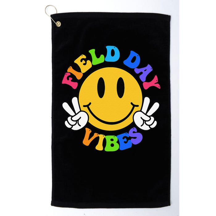 Field Day Vibes Funny For Teacher Happy Field Day 2025 Golf Towel