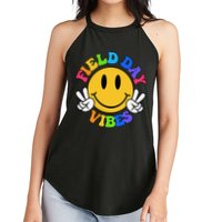 Field Day Vibes Funny For Teacher Happy Field Day 2025 Women's Perfect Tri Rocker Tank