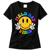 Field Day Vibes Funny For Teacher Happy Field Day 2025 Womens T-Shirt