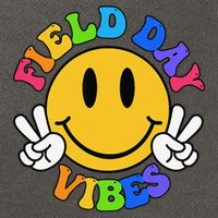 Field Day Vibes Funny For Teacher Happy Field Day 2025 Cotton Canvas Backpack