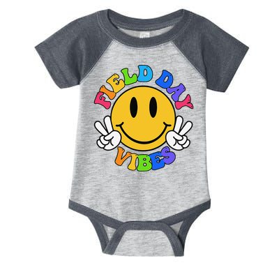 Field Day Vibes Funny For Teacher Happy Field Day 2025 Infant Baby Jersey Bodysuit