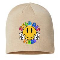 Field Day Vibes Funny For Teacher Happy Field Day 2025 Sustainable Beanie