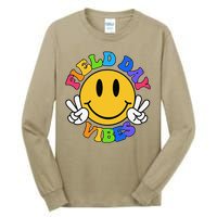 Field Day Vibes Funny For Teacher Happy Field Day 2025 Tall Long Sleeve T-Shirt