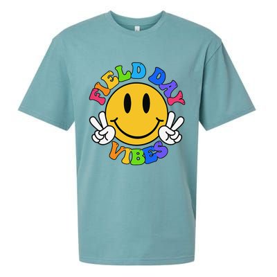 Field Day Vibes Funny For Teacher Happy Field Day 2025 Sueded Cloud Jersey T-Shirt