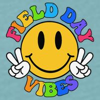 Field Day Vibes Funny For Teacher Happy Field Day 2025 Sueded Cloud Jersey T-Shirt