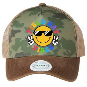 Field Day Vibes Funny For Teacher Happy Field Day 2024 Legacy Tie Dye Trucker Hat