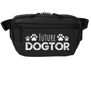 Future Dogtor Vet Student Funny Veterinarian Dog Graduate Crossbody Pack