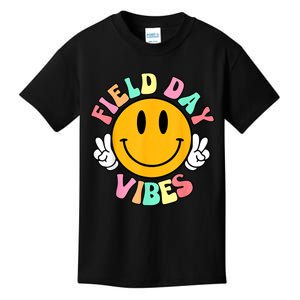 Field Day Vibes Funny For Teacher Happy Field Day 2024 Kids T-Shirt