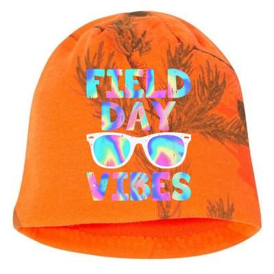 Field Day Vibes Last Day School Field Day Teacher Sunglasses Kati - Camo Knit Beanie