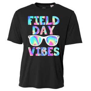 Field Day Vibes Last Day School Field Day Teacher Sunglasses Cooling Performance Crew T-Shirt