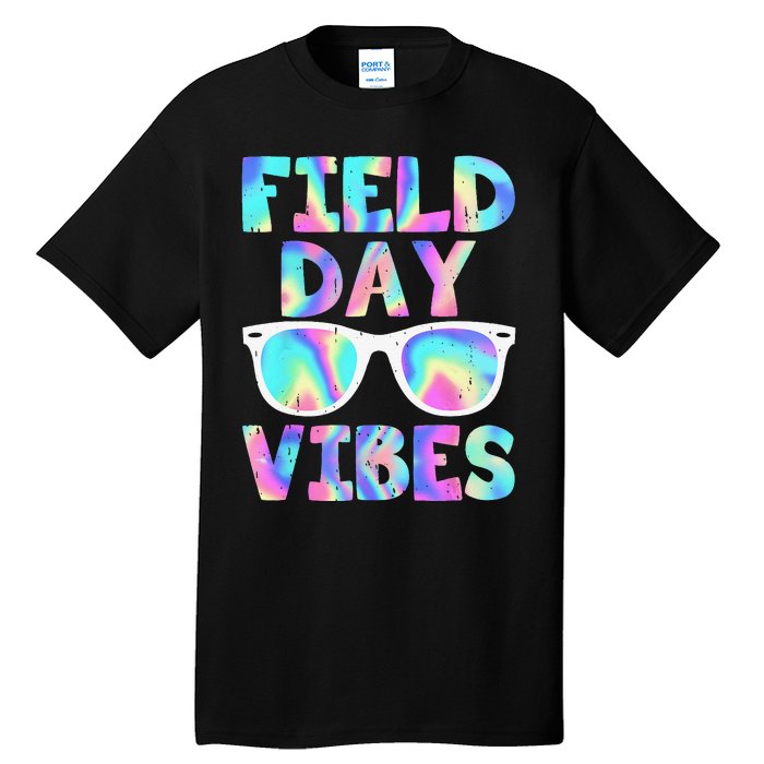 Field Day Vibes Last Day School Field Day Teacher Sunglasses Tall T-Shirt