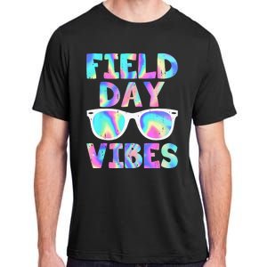 Field Day Vibes Last Day School Field Day Teacher Sunglasses Adult ChromaSoft Performance T-Shirt