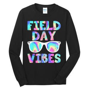 Field Day Vibes Last Day School Field Day Teacher Sunglasses Tall Long Sleeve T-Shirt