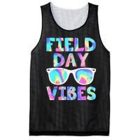 Field Day Vibes Last Day School Field Day Teacher Sunglasses Mesh Reversible Basketball Jersey Tank