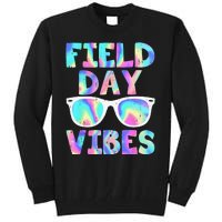 Field Day Vibes Last Day School Field Day Teacher Sunglasses Tall Sweatshirt