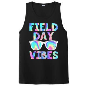 Field Day Vibes Last Day School Field Day Teacher Sunglasses PosiCharge Competitor Tank